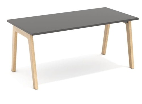 Biurko Balwoo BD-3 Wuteh 160x80 dębowy stelaż