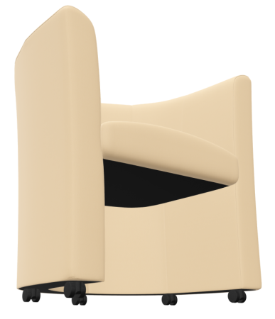 Fotel Club ROLL kółka Nowy Styl