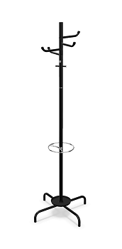 Wieszak biurowy Arizona  Nowy Styl_czarny, alu, chrom