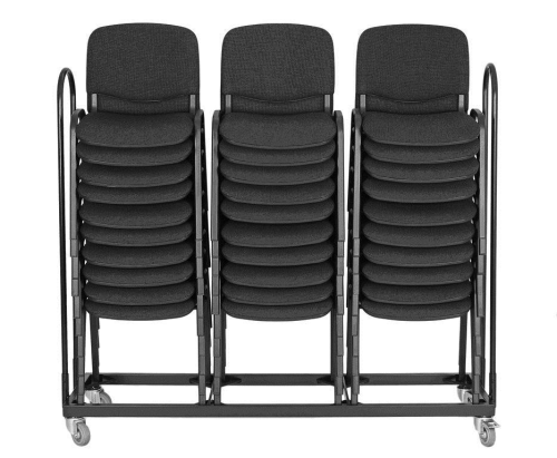 WÓZEK DO KRZESEŁ ISO 3-RZĘDOWY