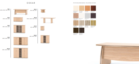 Komoda KA-4 do zestawu gabinetowego OSKAR – Wuteh