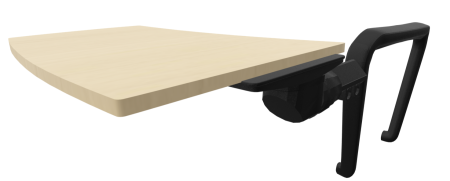 Pulpit składany do krzesła ISO Nowy Styl z podłokietnikiem (prawy / lewy)