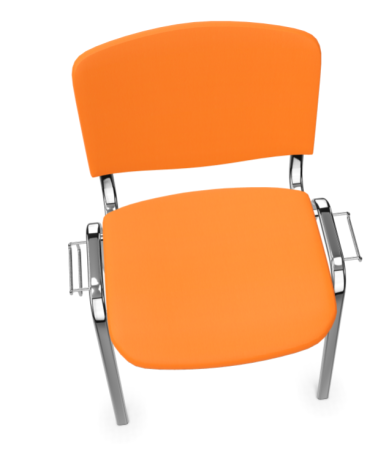 ISO Bianco Nowy Styl – krzesło konferencyjne zintegrowany łącznik