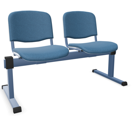 Ławka ISO 2 osobowa Nowy Styl tapicerowana