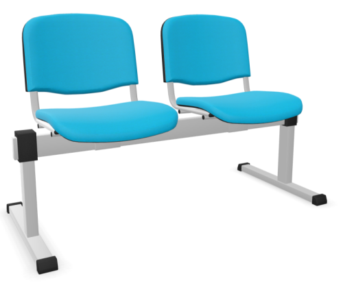 Ławka ISO 2 osobowa Nowy Styl tapicerowana