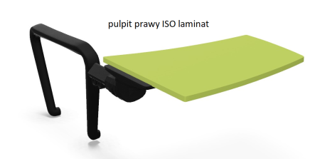 Ławka ISO 5 osobowa Nowy Styl tapicerowana do poczekalni