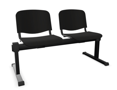 Ławka ISO 2 osobowa wood Nowy Styl tapicerowana