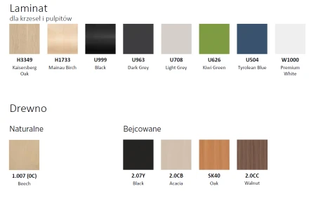 Ławka ISO 2 osobowa wood Nowy Styl laminat i bejca
