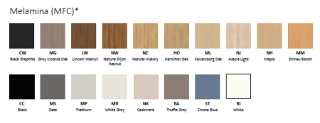 Ławka ISO 2 osobowa wood Nowy Styl tapicerowana