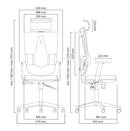 Fotel Space Kulik System – ergonomiczny fotel do pracy przy komputerze