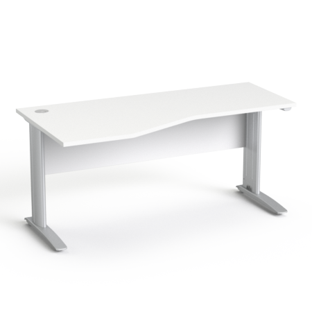 Sove SV-36 Biurko biurowe lewe (80/70x160)   z organizacją kabli