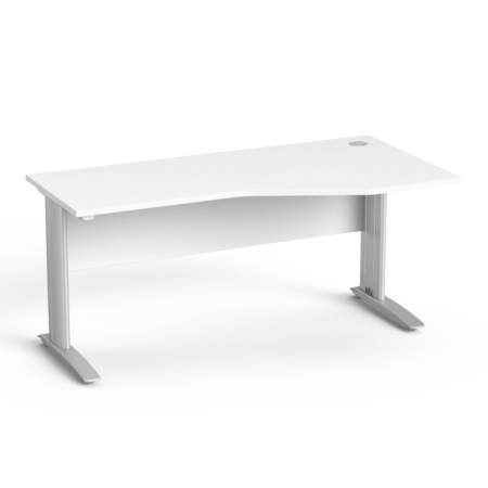 Sove SV-35 Biurko biurowe prawe (70/80x160)  z organizacją kabli