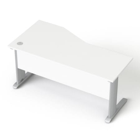 Sove SV-35 Biurko biurowe prawe (70/80x160)  z organizacją kabli