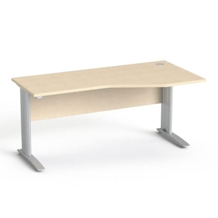 Sove SV-35 Biurko biurowe prawe (70/80x160)  z organizacją kabli