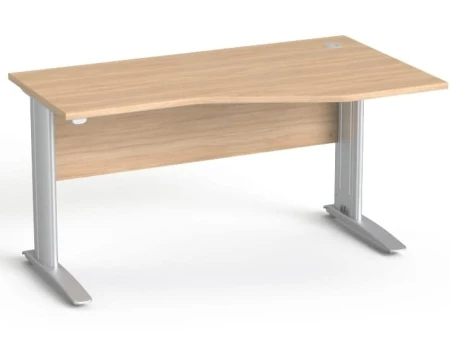 Biurko SV-33 Sove z ergonomicznym blatem – prawe  (70/80x140)