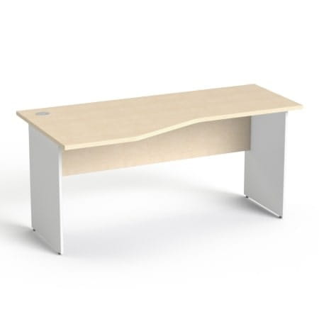 Sove SV-24 Biurko biurowe lewe z przelotką (80/70x160)