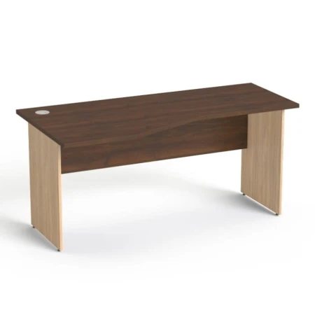 Sove SV-24 Biurko biurowe lewe z przelotką (80/70x160)