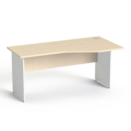 Sove SV-23 Biurko biurowe prawe z przelotką blatu(70/80x160)