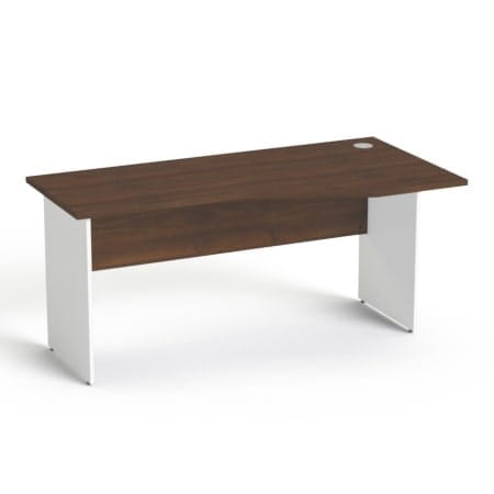 Sove SV-23 Biurko biurowe prawe z przelotką blatu(70/80x160)