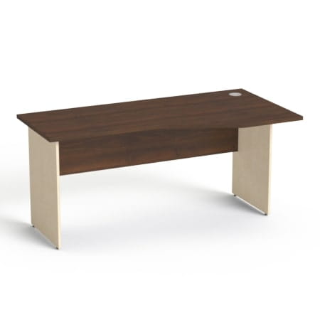 Sove SV-23 Biurko biurowe prawe z przelotką blatu(70/80x160)