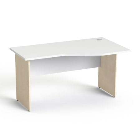 Sove SV-21 Biurko biurowe  prawe z przelotką blatu(70/80x140)