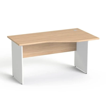 Sove SV-21 Biurko biurowe  prawe z przelotką blatu(70/80x140)
