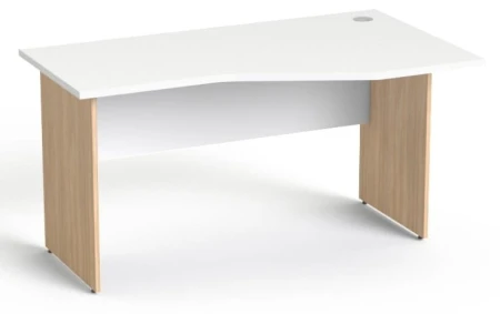Sove SV-21 Biurko biurowe  prawe z przelotką blatu(70/80x140)