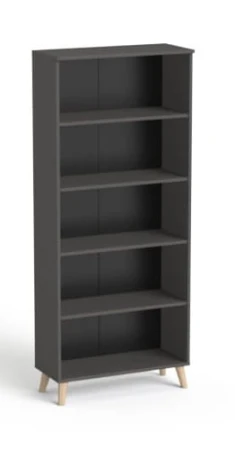 Sove SV-02D Regał wysoki grafit 80x189h 5 OH