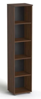 Sove SV-03 Regał odkryty orzech 40x178,6h 5 OH
