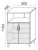 Sove SV-09 -d-szafka rysunek 80x119,4