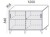 Sove SV-12-d- Szafka niska rysunek 120x84,6h 2 OH