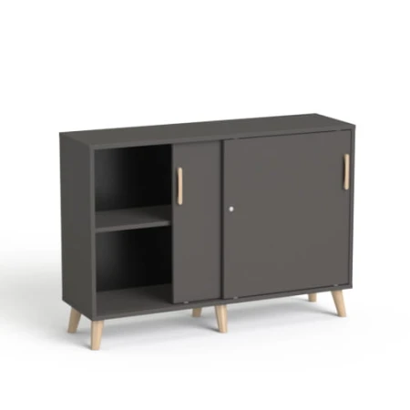 Sove SV-12-d- Szafka niska grafit 120x84,6h 2 OH