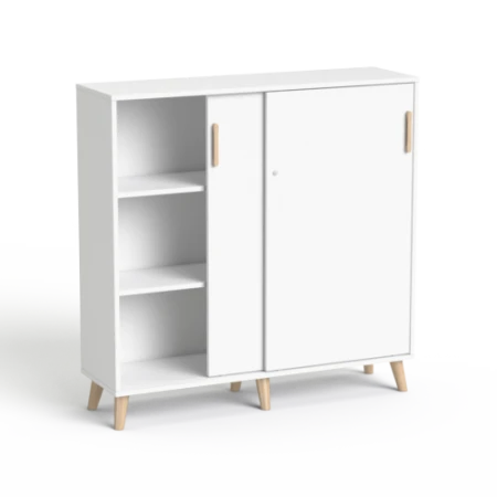 Sove SV-13D Szafa niska biala 120x119,4h 3 OH
