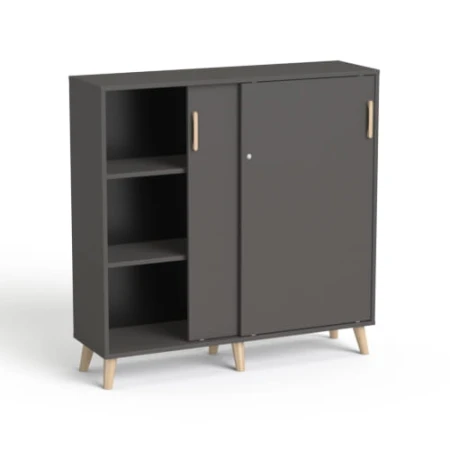 Sove SV-13D Szafa niska grafit 120x119,4h 3 OH