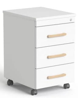 Sove SV-18D kontener z  zamkiem bialy 34x54,5h