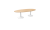 stol SK-14 Wuteh dab amber z biala podstawa