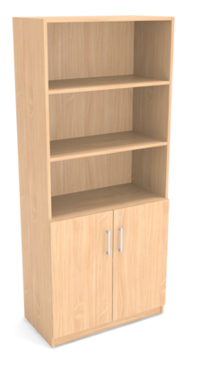 Szafa MTL-11 80x184,5h Wuteh– szeroka biurowa częściowo zamknięta