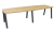 Stół konferencyjny AVO SK-61 Wuteh 2770 × 800/1000 mm dab amber