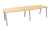 Stół konferencyjny AVO SK-61 Wuteh 2770 × 800/1000 mm buk