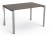 Biurko gabinetowe TRIO TO-1 Wuteh 1200 × 800 mm – widok główny