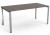 Biurko gabinetowe TRIO TO-3 Wuteh 1600 × 800 mm – widok główny