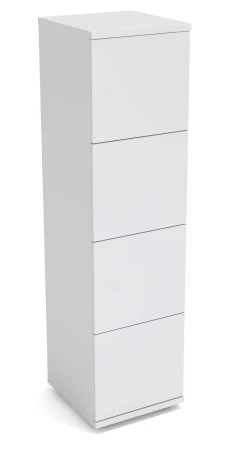 Locker pojedynczy LC-4 Wuteh 420 × 400 × 1530 mm – szafa skrytkowa Wuteh