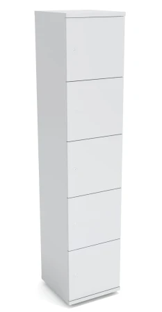 Locker pojedynczy LC-5 Wuteh 420 × 400 × 1890 mm – szafa skrytkowa Wuteh