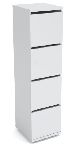 Locker pojedynczy z wrzutnią LC-4Z Wuteh 420 × 400 × 1530 mm
