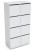 Locker podwójny z wrzutnią LC-8Z Wuteh 420 × 800 × 1530 mm – szafa skrytkowa Wuteh