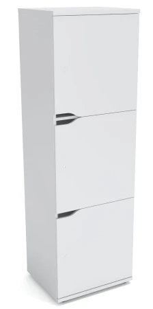 Locker trzysekcyjny LLC-3 Wuteh 500 × 600 × 1890 mm – szafa skrytkowa Wuteh