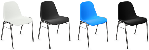 Krzesło Beta 4L Chrome Nowy Styl – K02 / K05 / K31 / K32