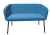 Sofa Hello Duo 4L z chromowaną ramą i tapicerką Silvertex SX3066