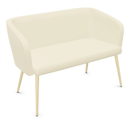 Sofa HELLO! DUO-LWM 4L na nogach z naturalnego drewna bukowego