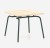 Stolik kawowy Hello Table Nowy Styl z kwadratowym blatem MFC